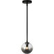 Averley 1 Light 5.88 inch Black Pendant Ceiling Light